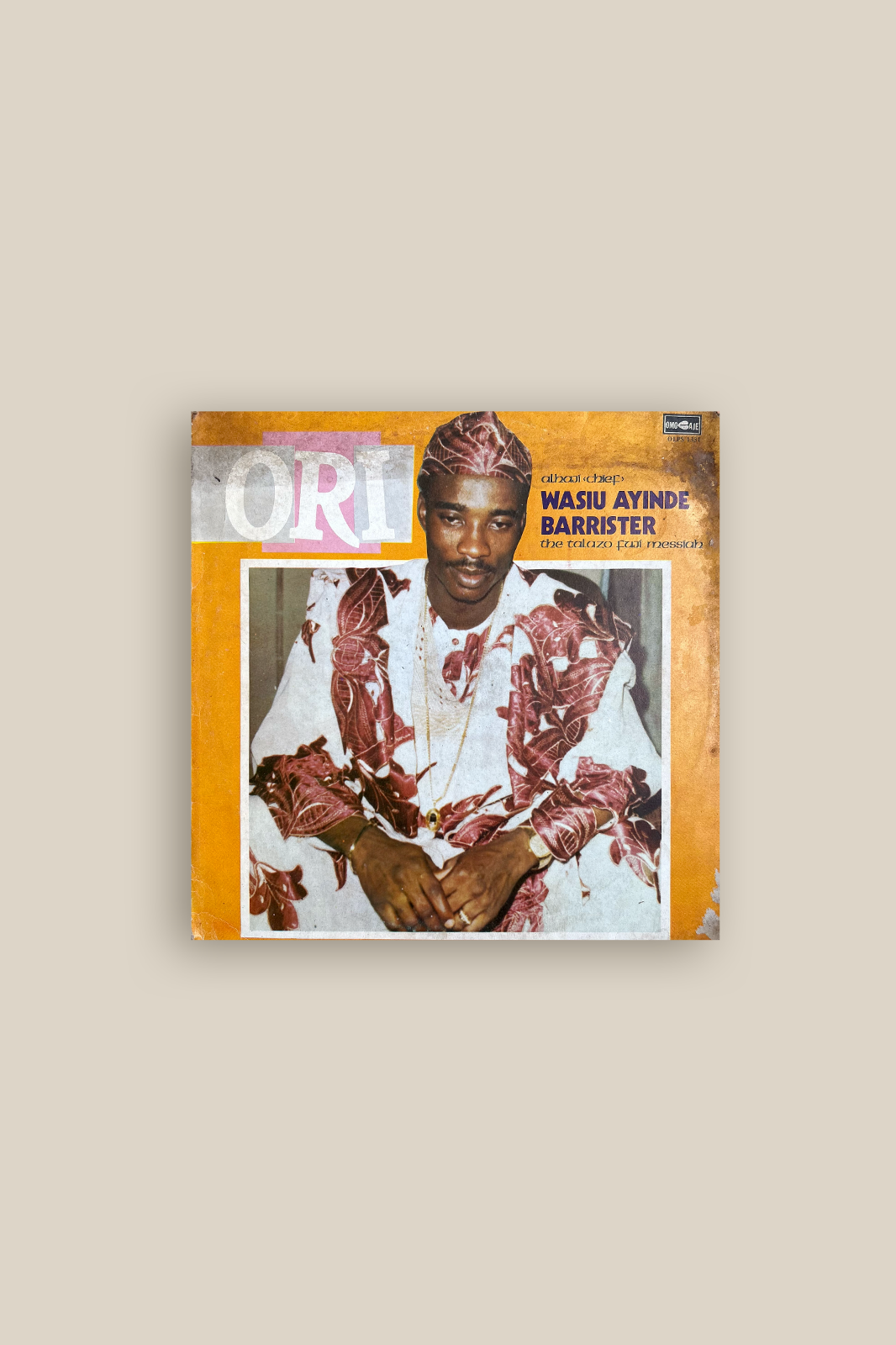 Alhaji (chief) - Ori