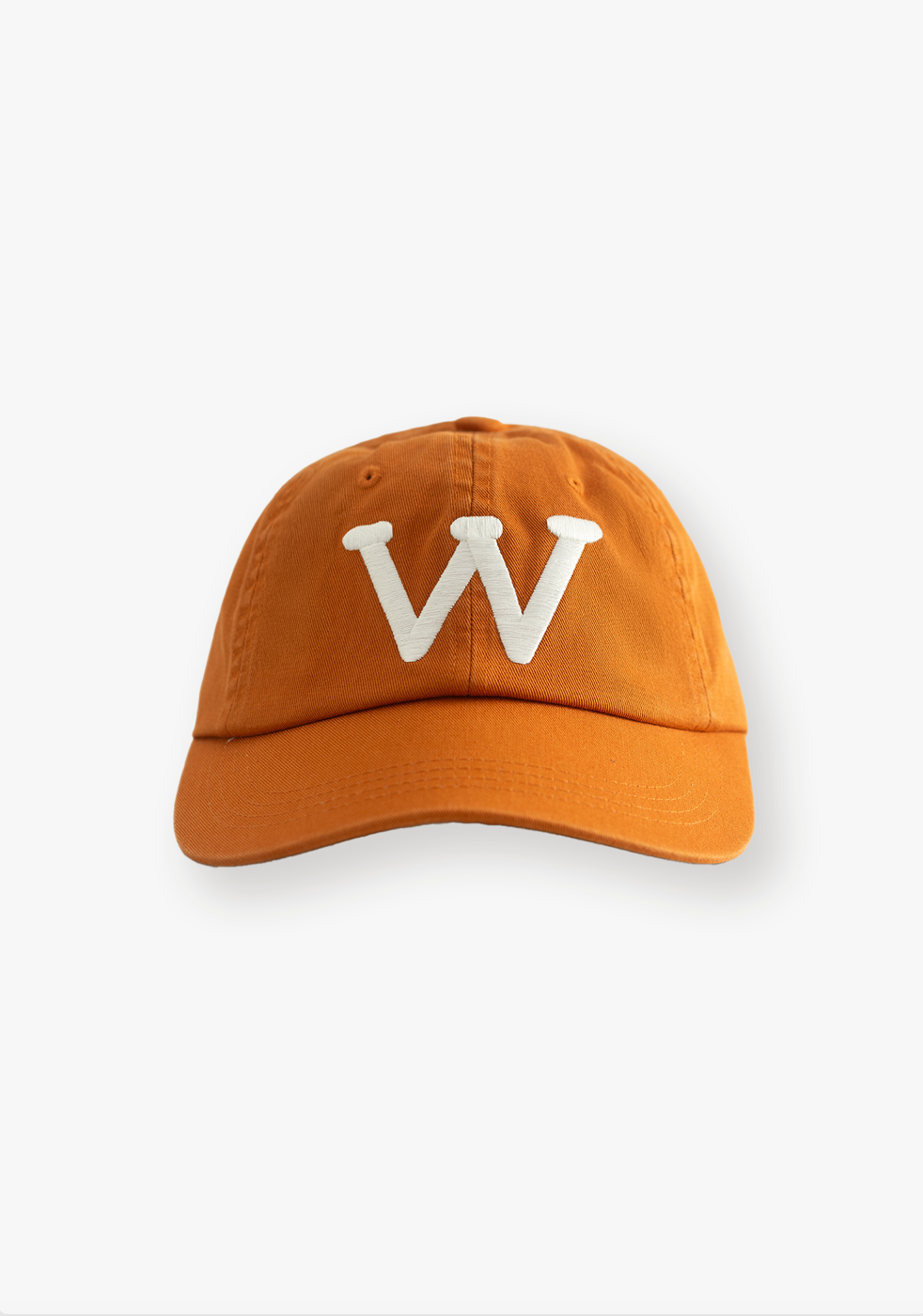 W DAD ORANGE HAT