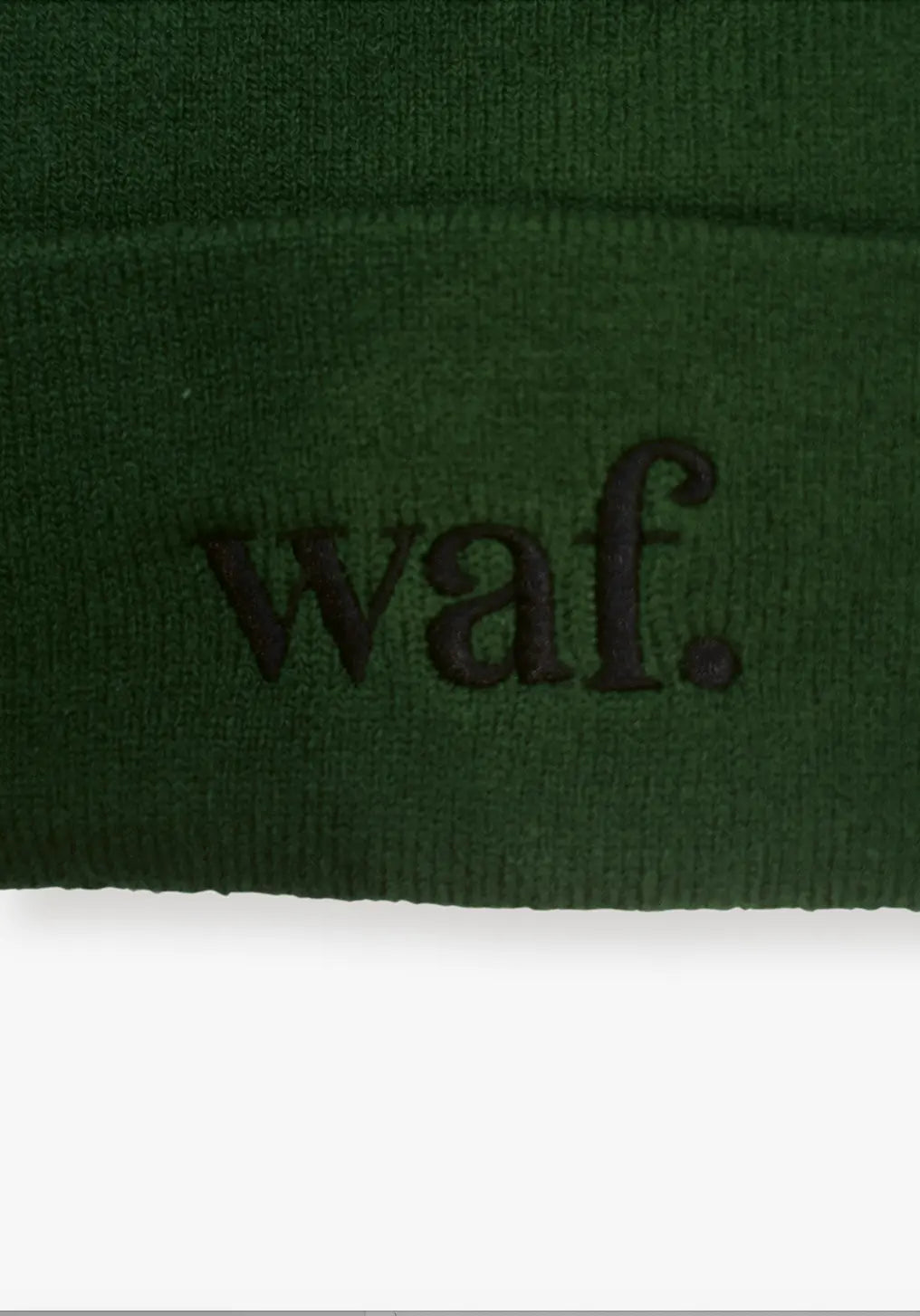 EJA BEANIE OLIVE GREEN Waf