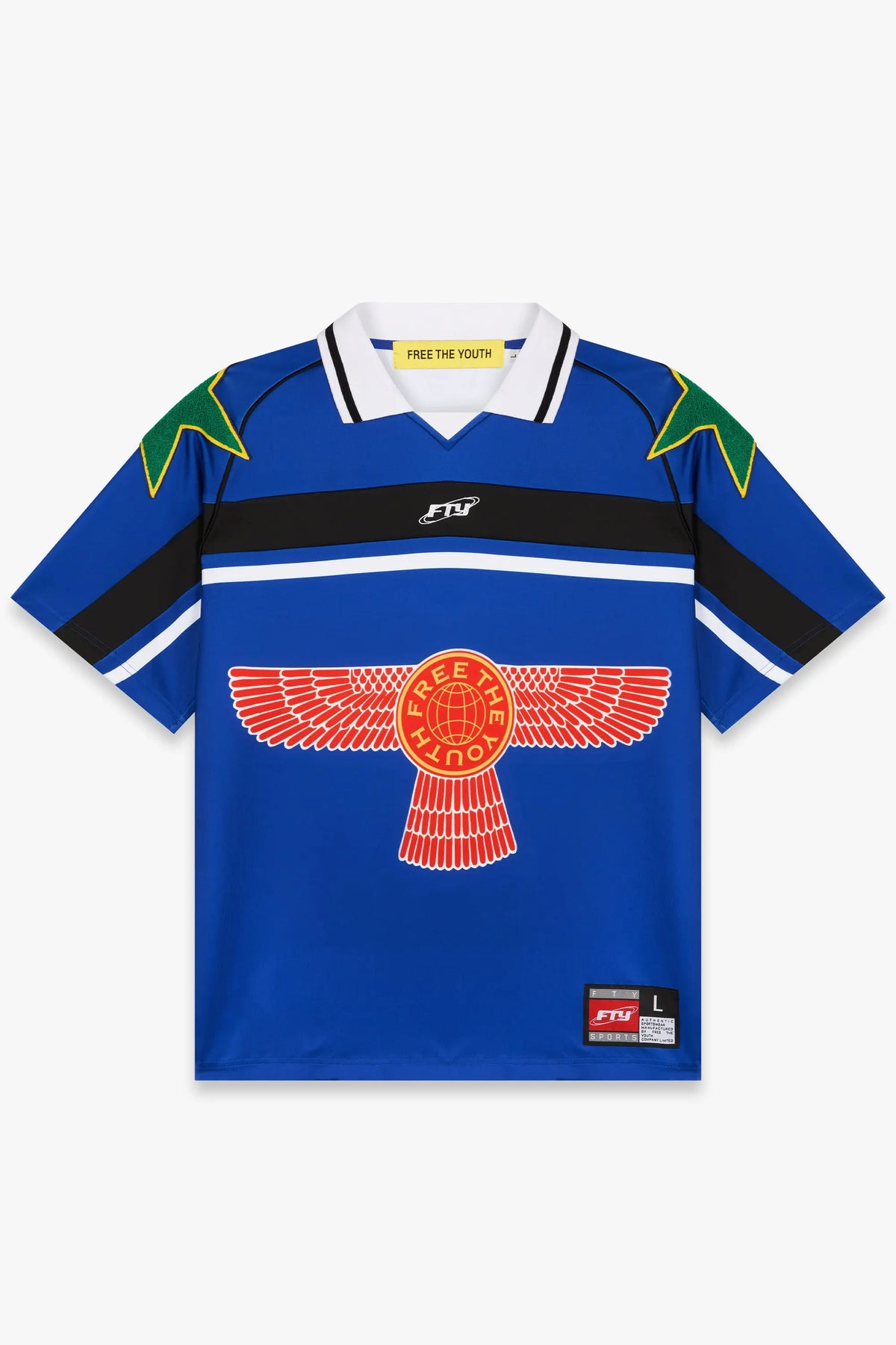 Fty sports soccer jersey Blue Free The Youth