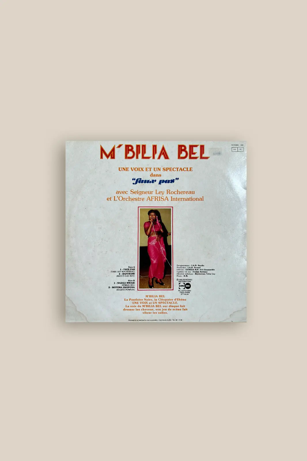 M'bilia Bel - Faux Pas dola sound