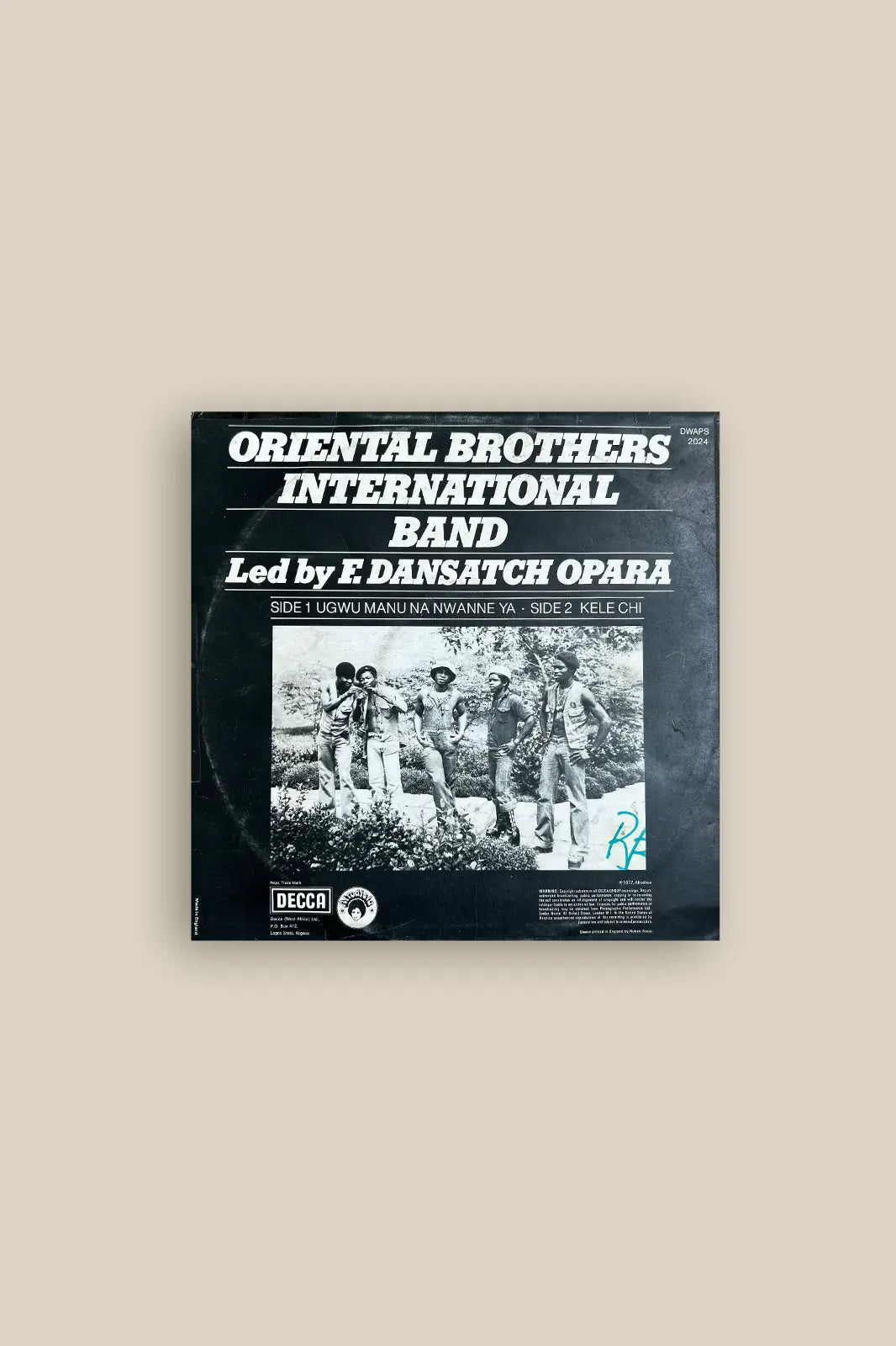 Oriental Brothers international band dola sound