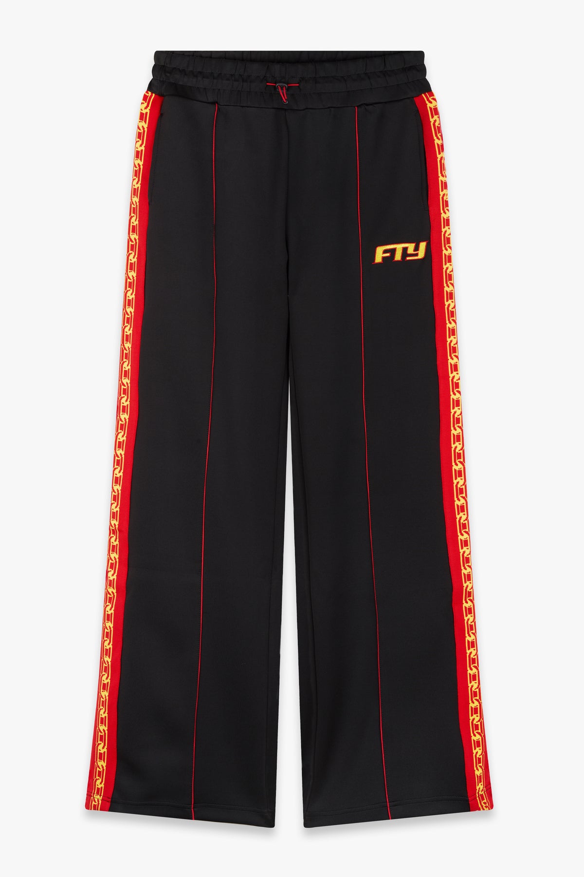 Fty Tear chain Track pants Black