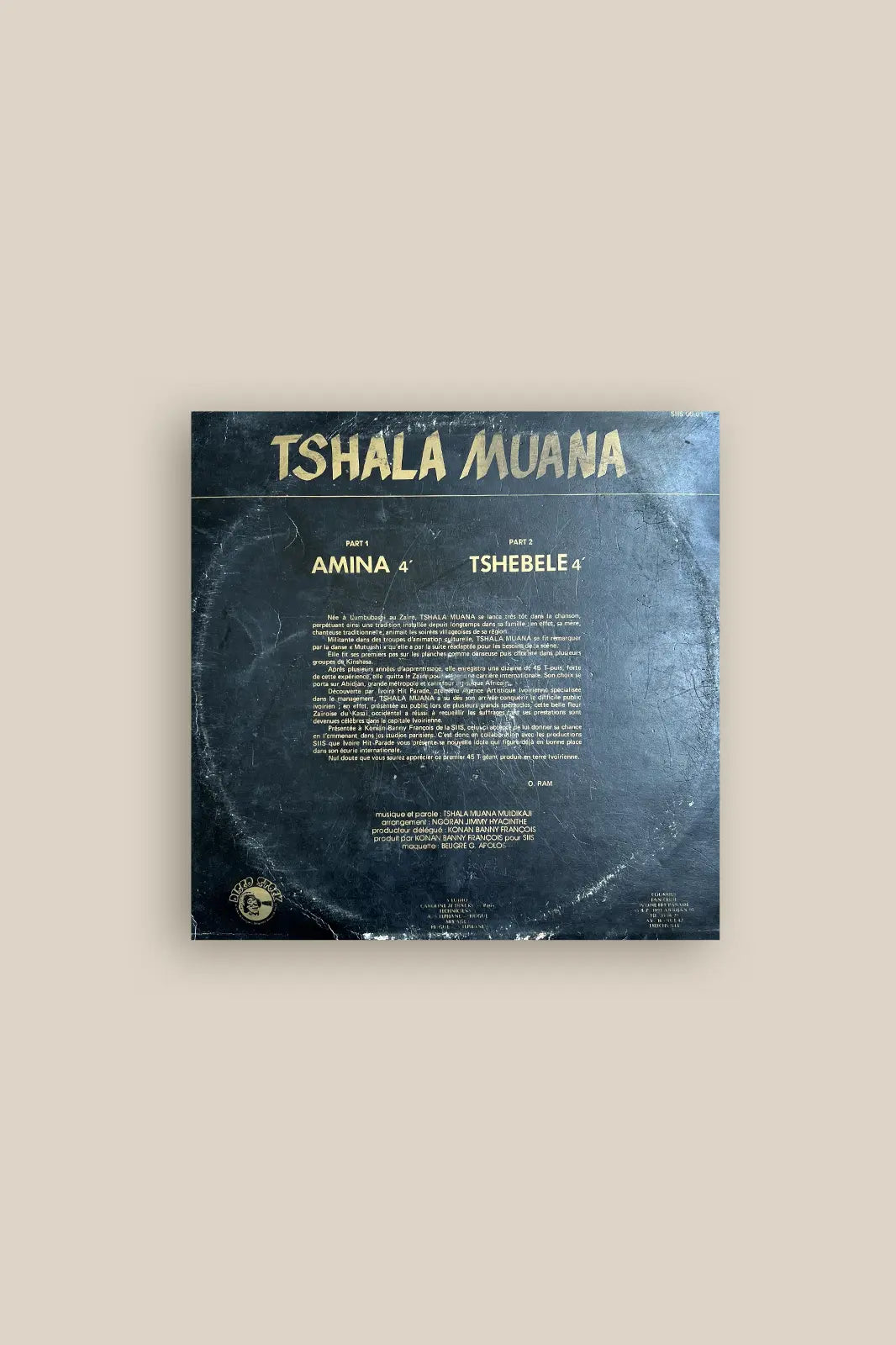 Tshala Muana - Amina Tshebele dola sound