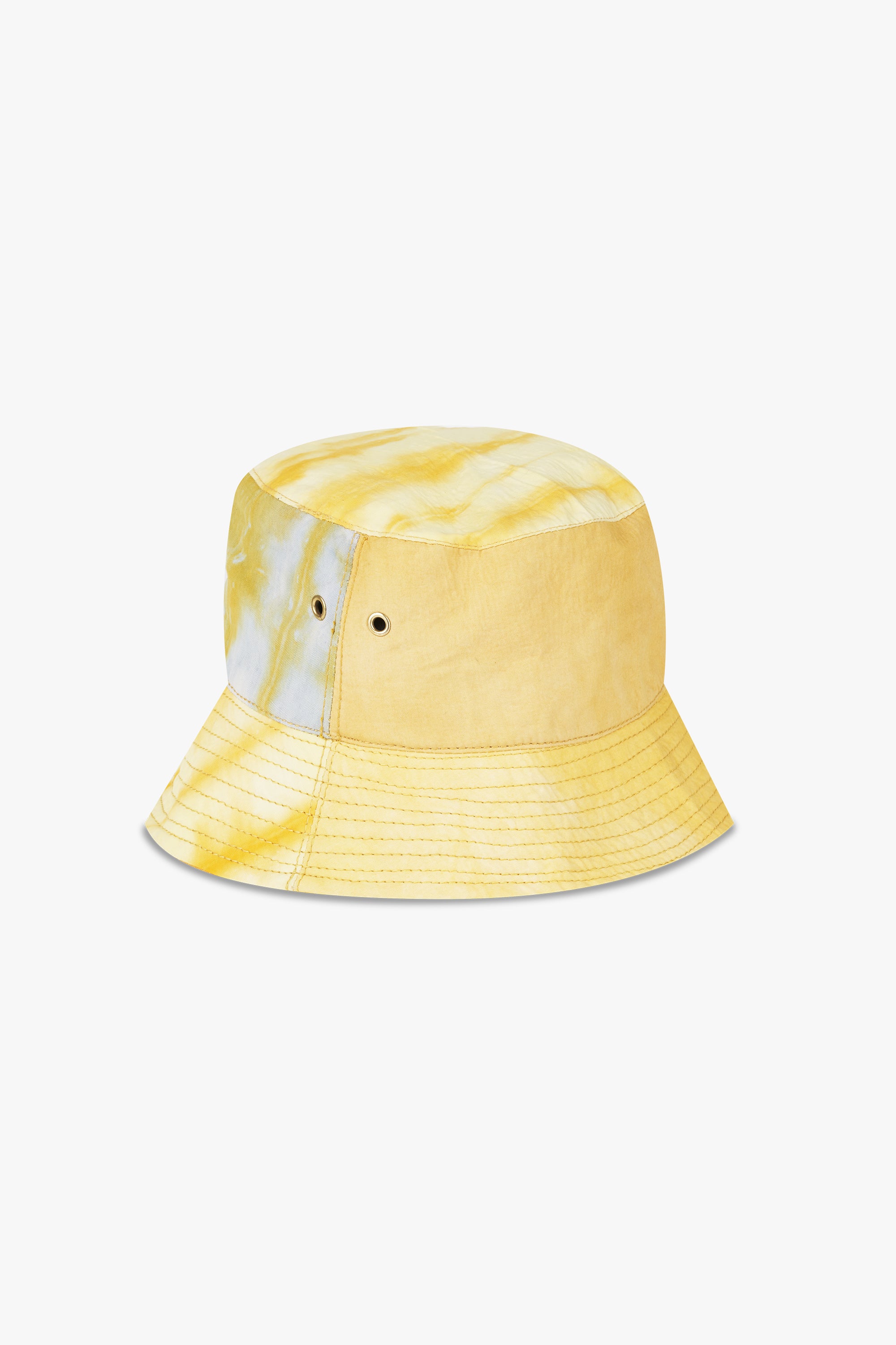 Patchwork Bucket Hat Yellow