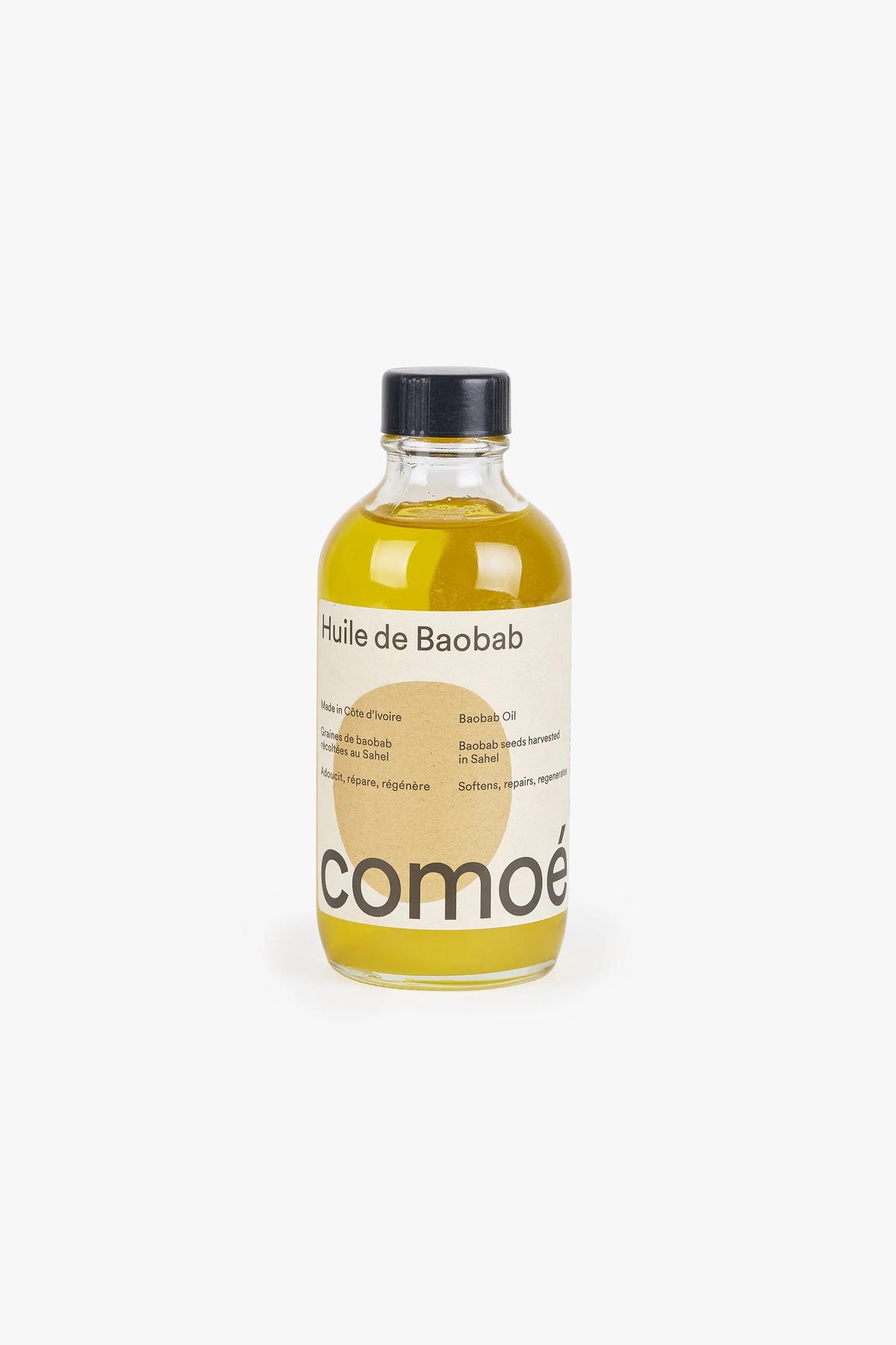 Baobab Body & Hair Natural Oil 120ml comoé