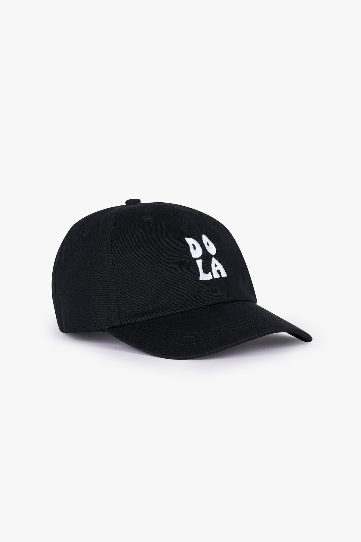 Low Profile 6 Panel Cap Black