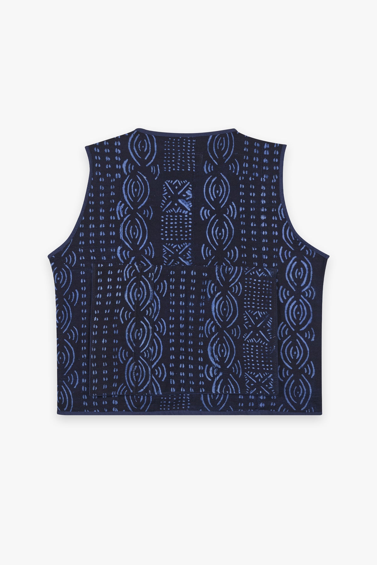 Ognom Malian Indigo Vest