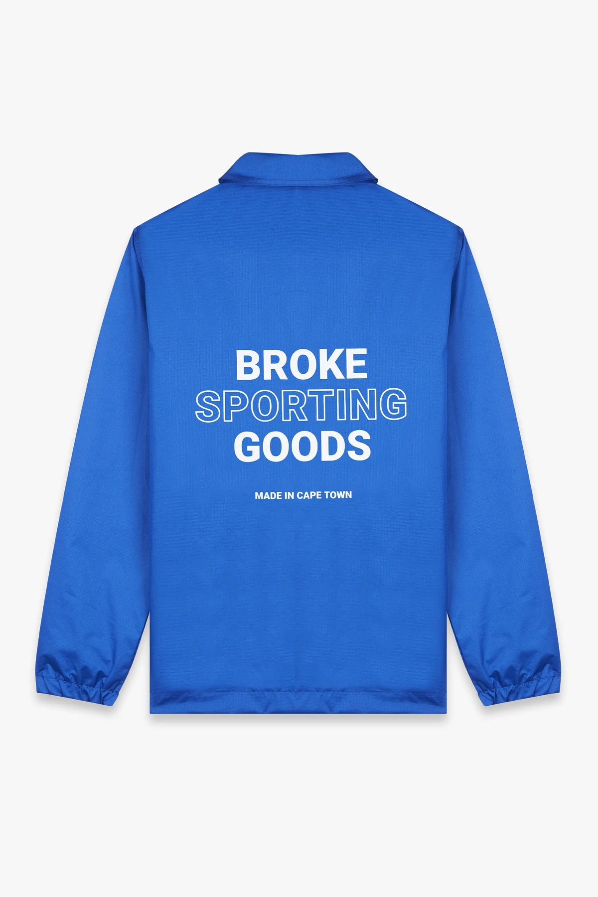 Sporting Goods Coach Jacket Blue Broke