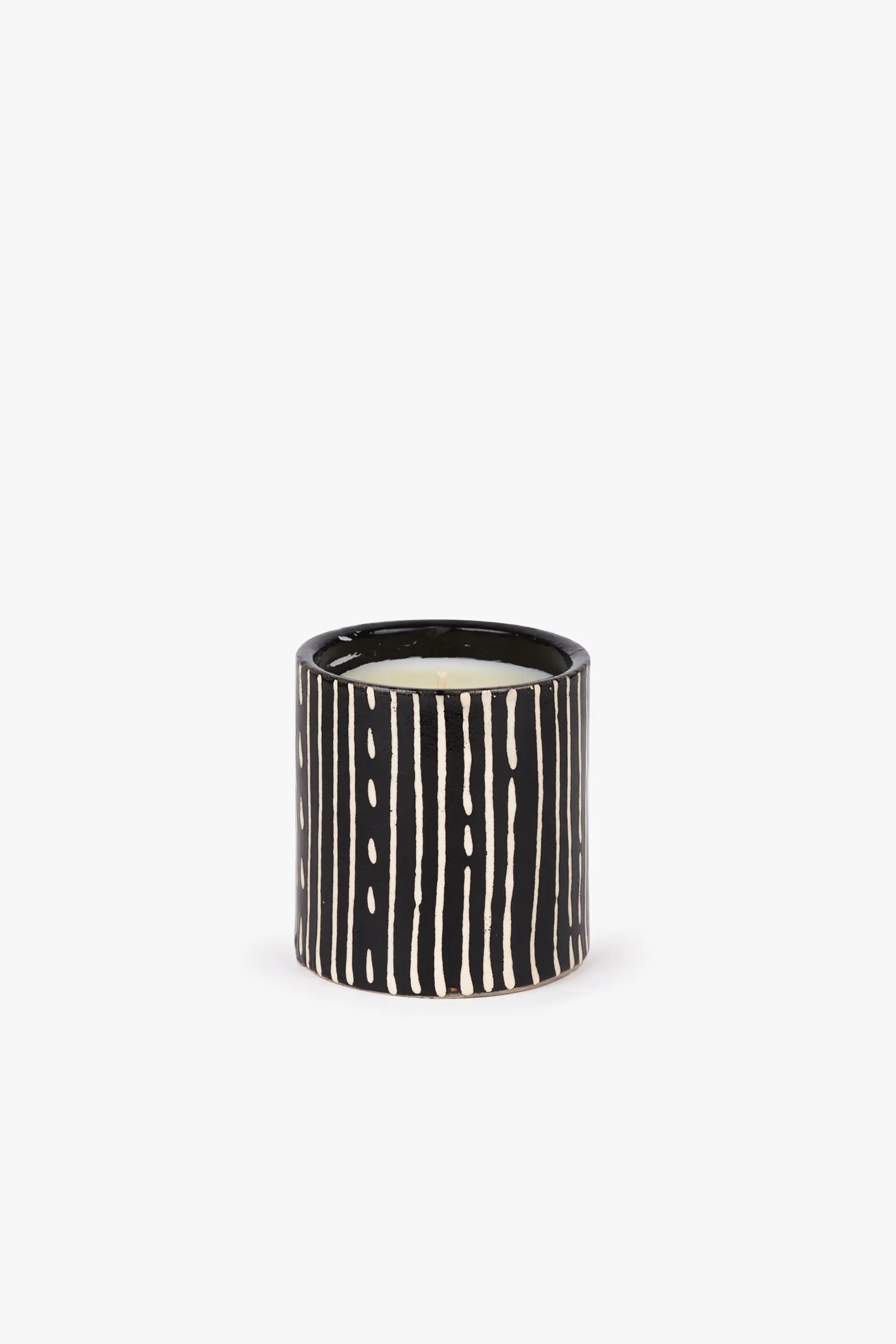 Zebre Natural Wax Mid-Size Candle Mandarine Majorelle scent Côté Bougie